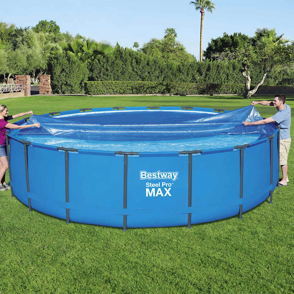solopvarmet poolovertræk Flowclear 549 cm billede