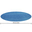 solopvarmet poolovertræk Flowclear 305 cm
