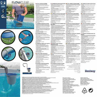 Flowclear pooloverfladeskimmer 58233
