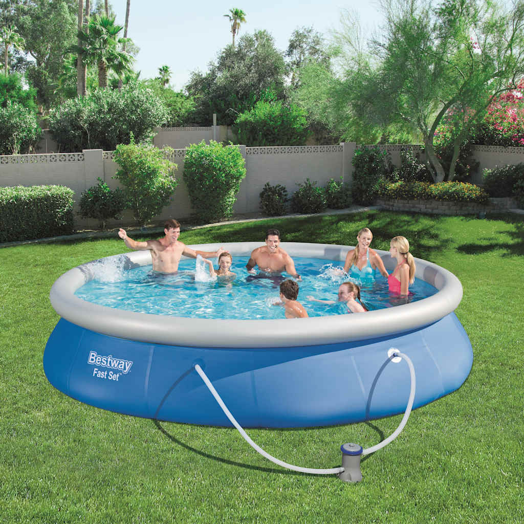 swimmingpoolsæt Fast Set 457 x 84 cm 57313 billede