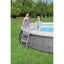 poolstige med 2 trin Flowclear 84 cm