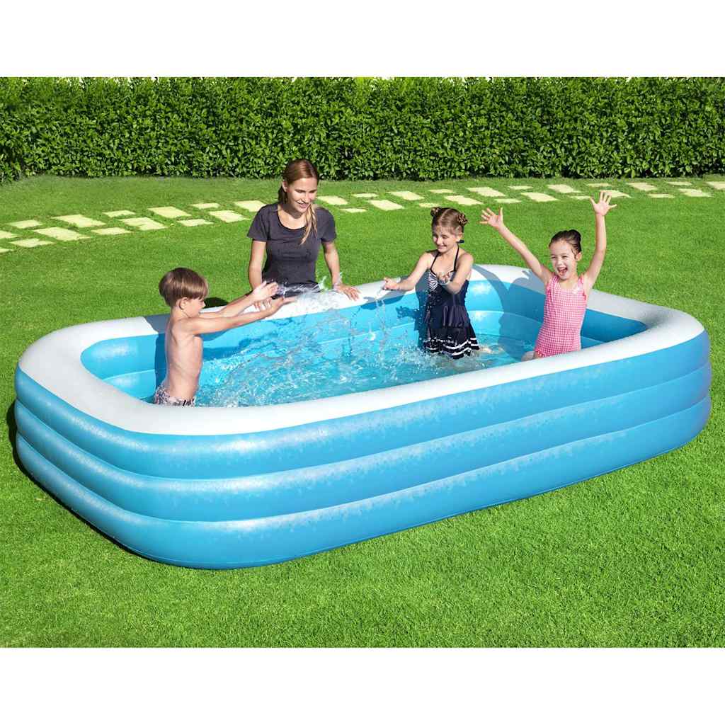oppusteligt badebassin 305 x 183 x 56 cm