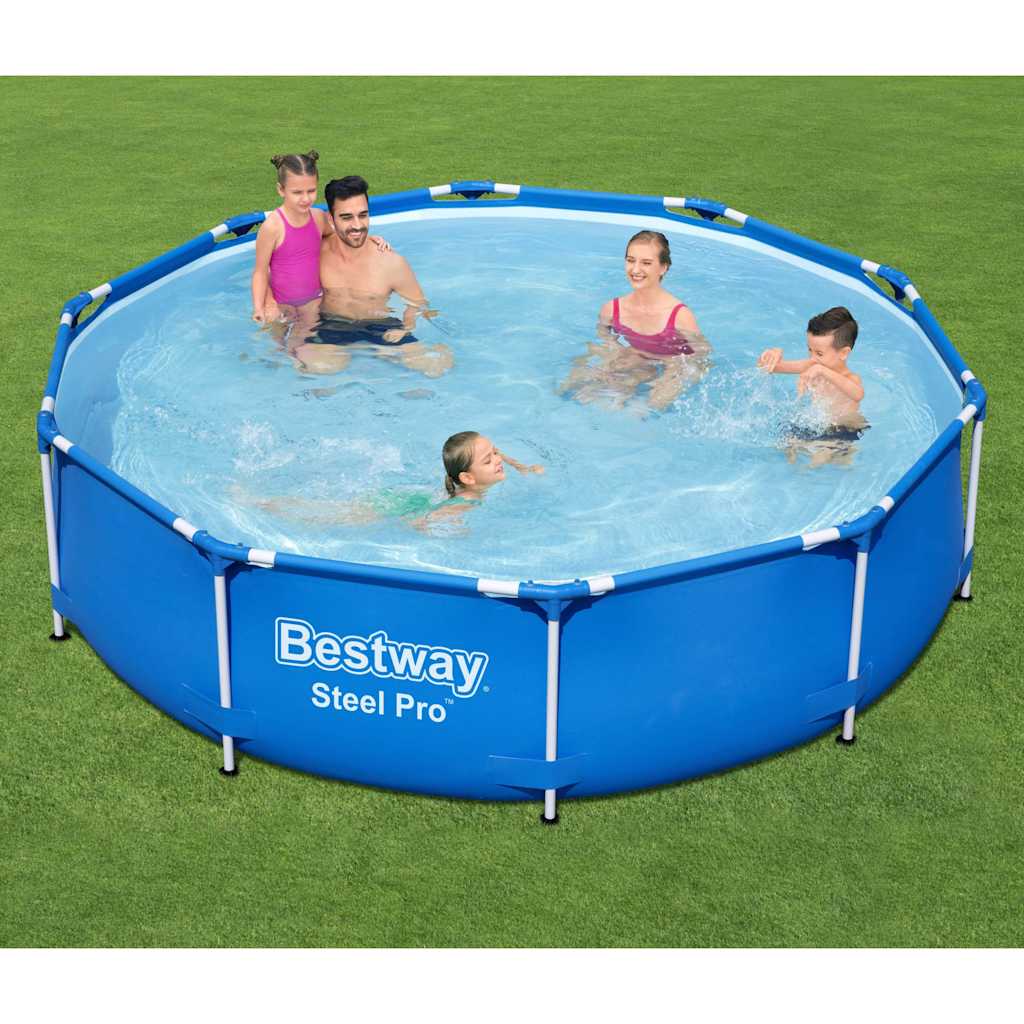 swimmingpool Steel Pro 305x76 cm billede