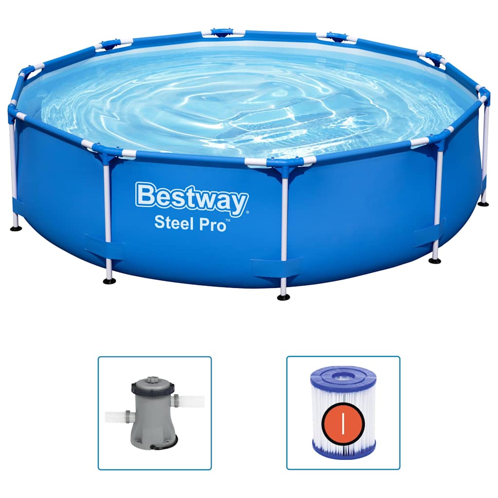 Steel Pro swimmingpool 305x76 cm billede