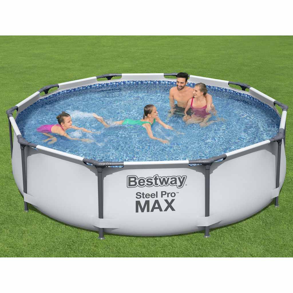 Steel Pro MAX swimmingpoolsæt 305x76 cm billede