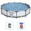 Steel Pro MAX swimmingpoolsæt 366x76 cm