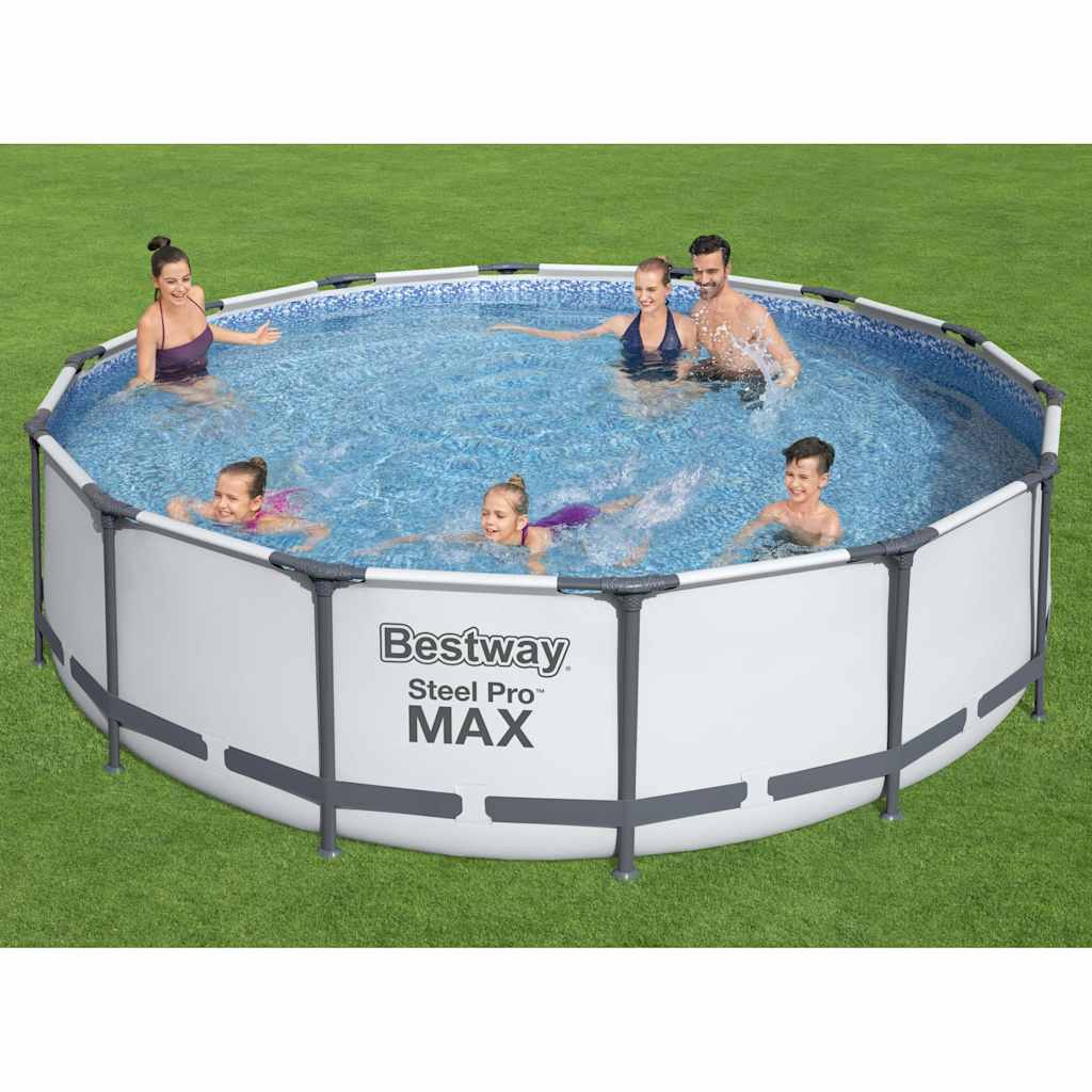 Steel Pro MAX swimmingpoolsæt 427x107 cm billede