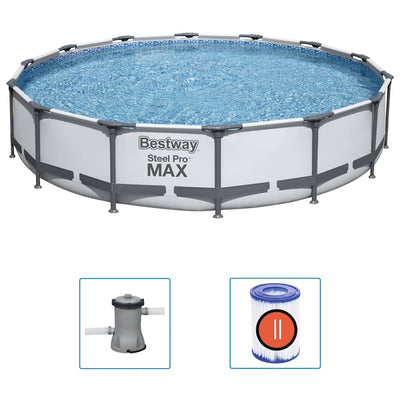 Steel Pro MAX swimmingpoolsæt 427x84 cm