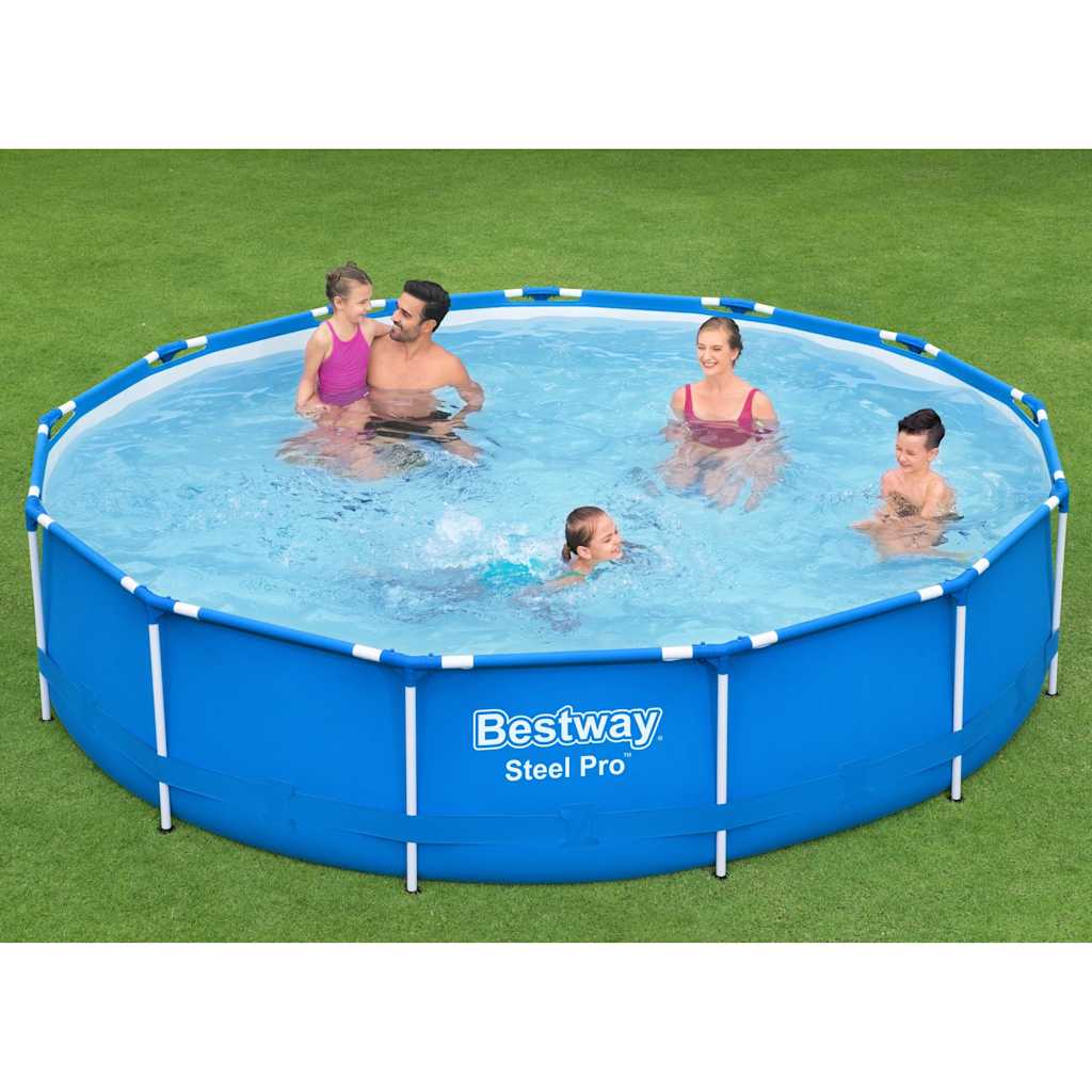 Steel Pro pool 396x84 cm billede