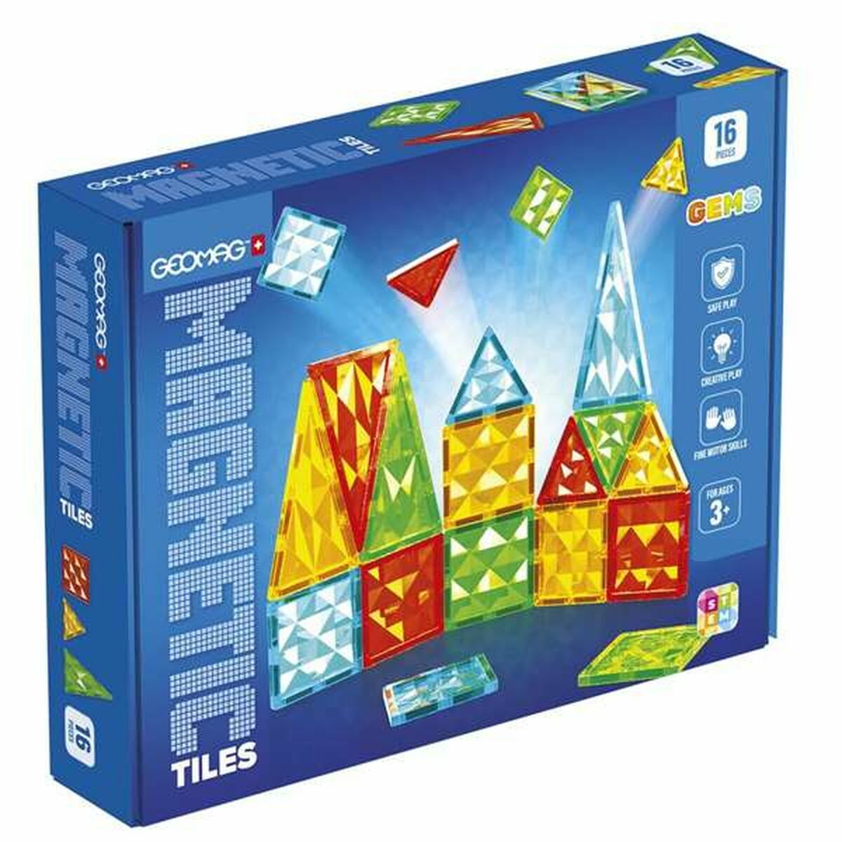 Lærerigt Spil Geomag 16 Dele billede