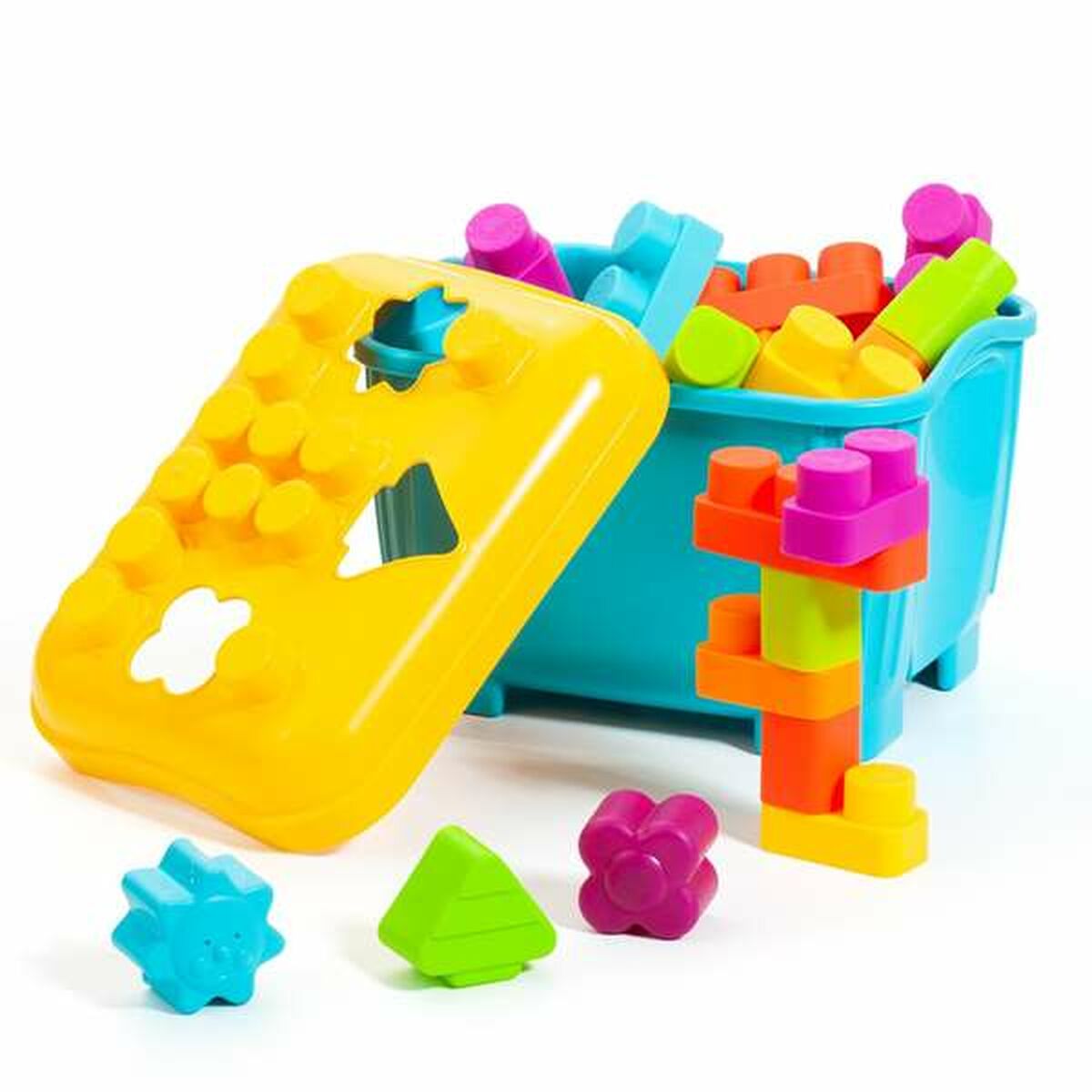 Konstruktionsspil Moltó Blocks & Puzzles 15 Dele billede