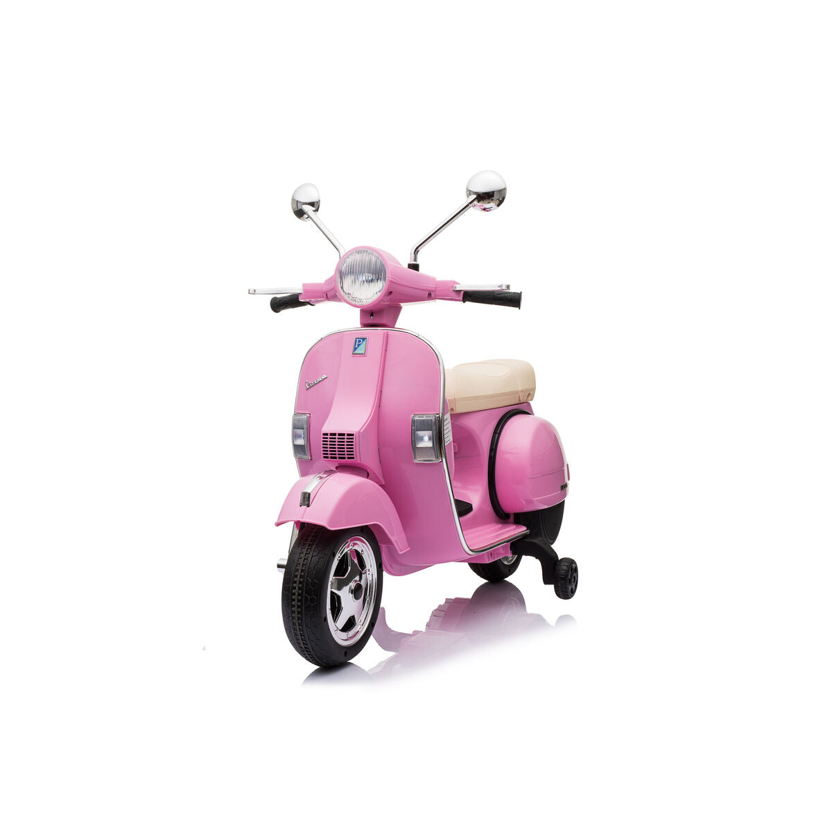 Motorcykel RunRunToys Vespa PX150 12 V Pink billede