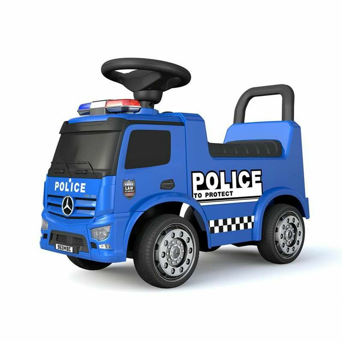 Løbecykel RunRunToys Mercedes Blå