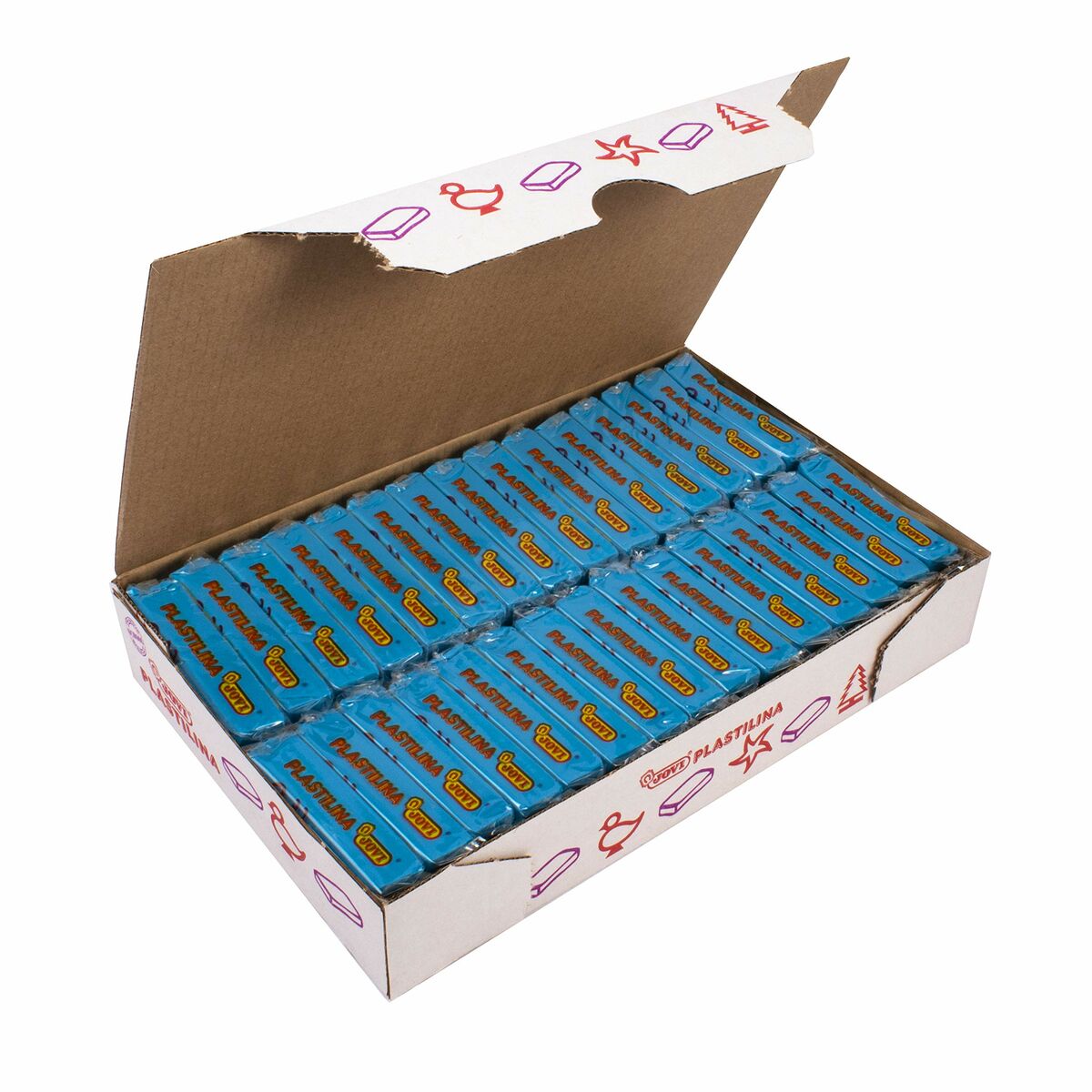 Modellervoks Jovi Blå 50 g (30 Dele) billede