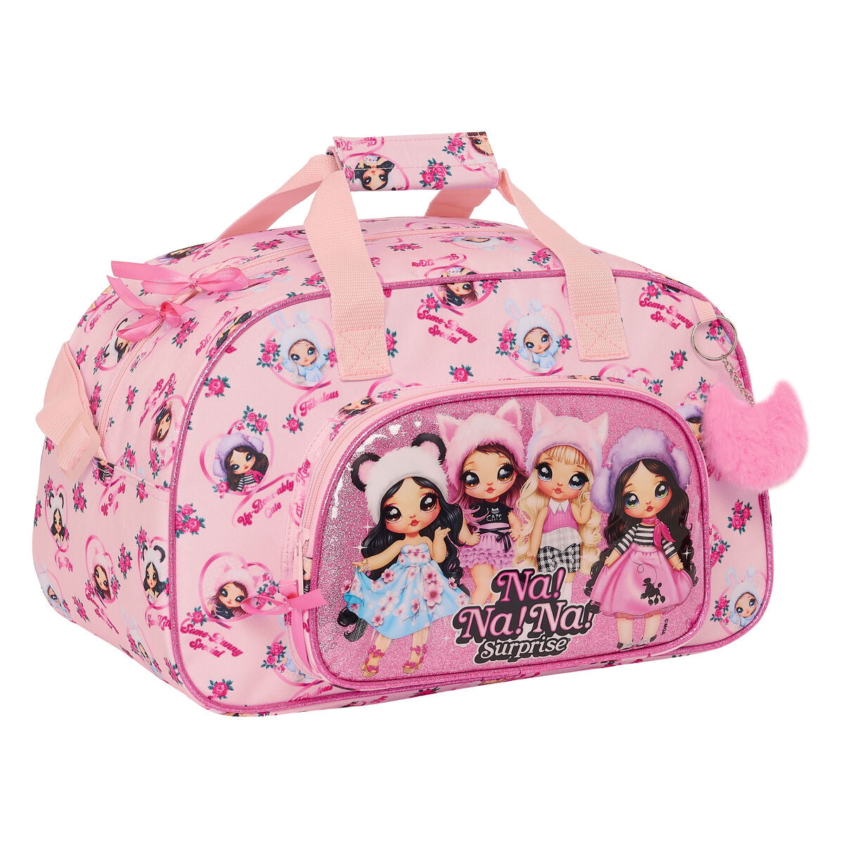 Sportstaske Na!Na!Na! Surprise Fabulous Pink 40 x 24 x 23 cm billede