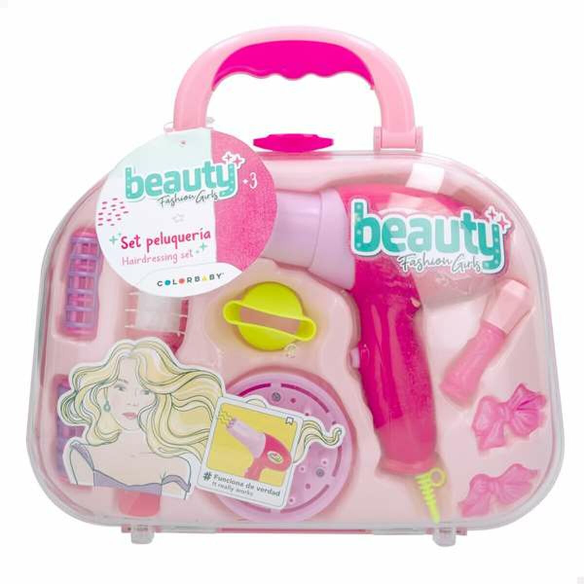 Frisør Sæt Colorbaby 29.5 x 8.5 x 23 cm billede