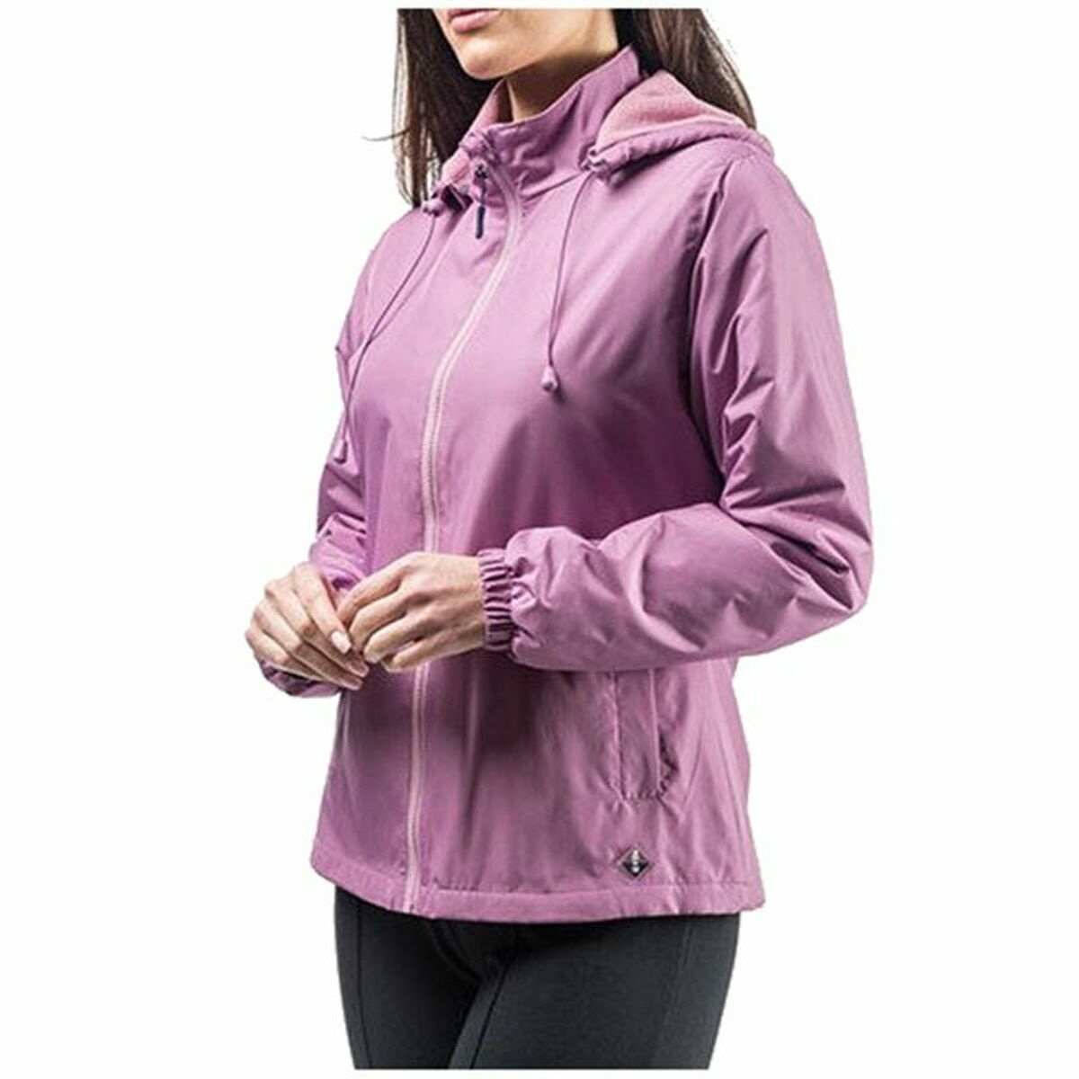 Regnfrakke Alphaventure Sella Pink Syren billede