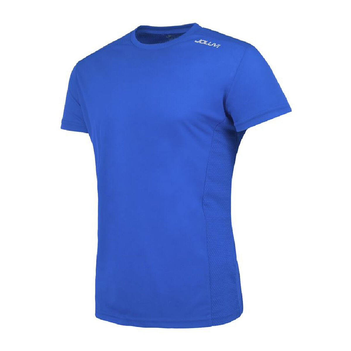 Kortærmet T-shirt til Mænd Joluvi Trainning Blå Mænd billede