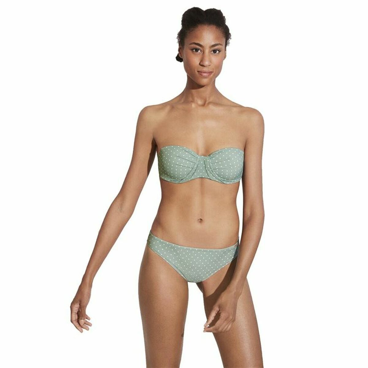 Trusser Ysabel Mora Grøn Bikini Mol billede