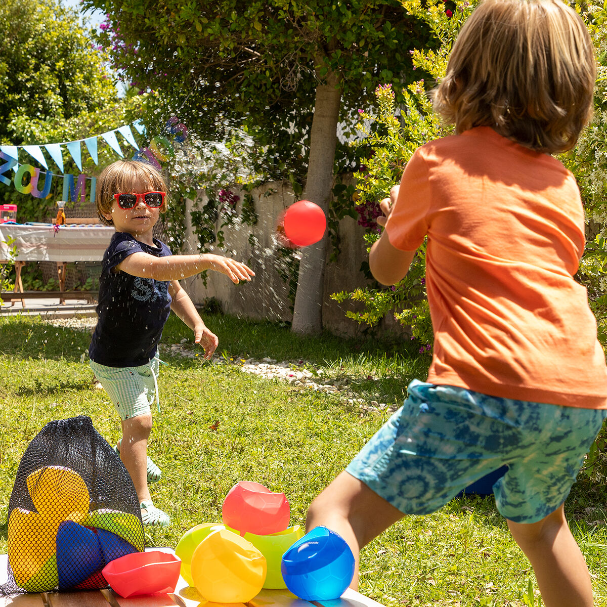 Reusable Water Balloons Waloons InnovaGoods 12 enheder billede