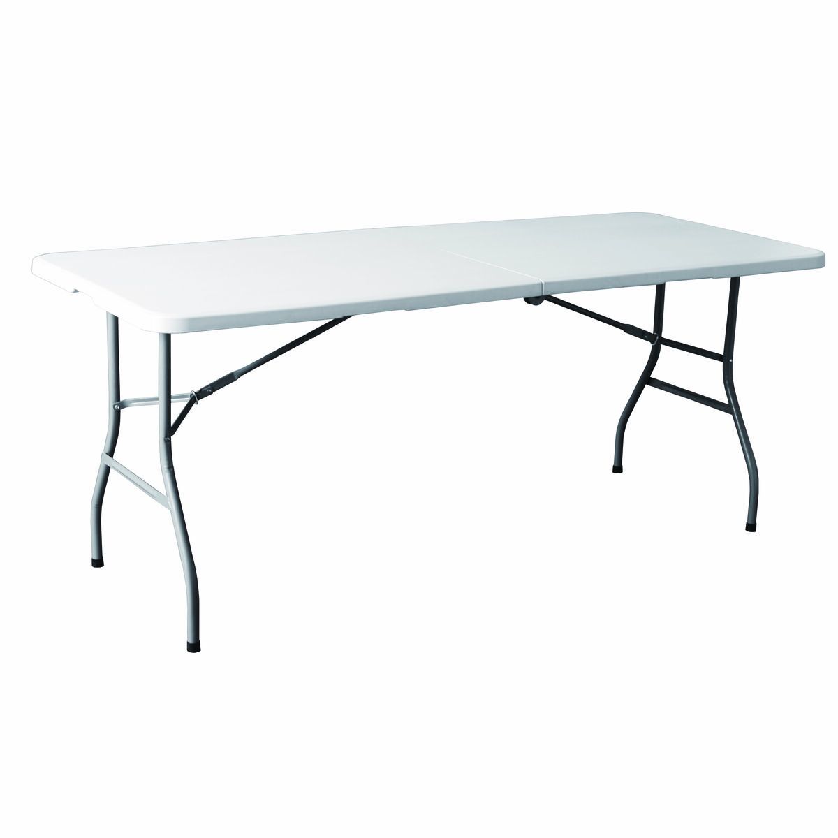 Marbueno Foldable Table Resin Hvid 180X74X74 cm Catering, Strand og Camping 10528 billede