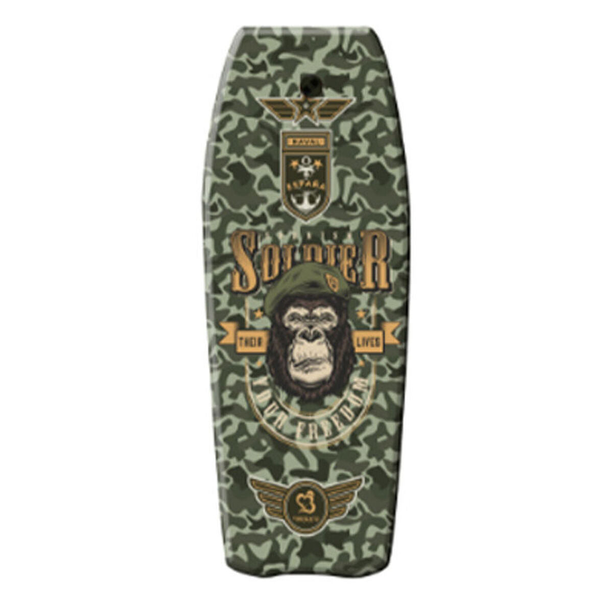 BodyBoard Marbueno Multifarvet 5 x 104 x 50 cm billede