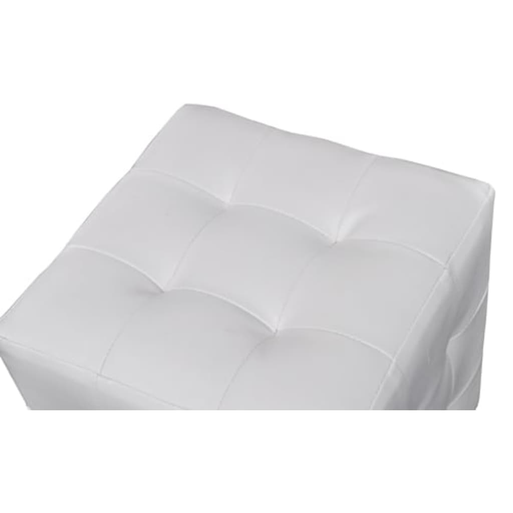 kubeformede taburetter hvid