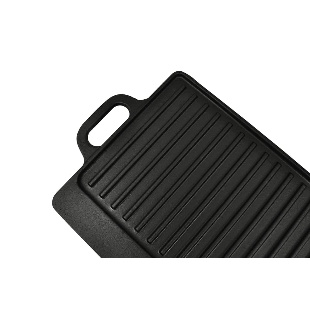 grillplade 50x23 cm vendbar støbejern