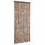insektgardin beige og lysebrun 90 x 220 cm chenille