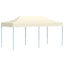 foldbart pavillontelt pop-up 3 x 6 m cremehvid
