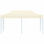 foldbart pavillontelt pop-up 3 x 6 m cremehvid