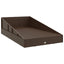 solseng 110x200 cm polyrattan brun