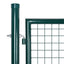 hegnslåge stål 300x100 cm grøn