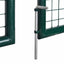 hegnslåge stål 300x100 cm grøn