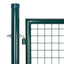 hegnslåge stål 300x125 cm grøn