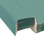 Tagpanel 12 pcs Grøn 129 x 45 cm Galvaniseret stål