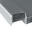 Tagpanel 12 pcs Grå 129 x 45 cm Galvaniseret stål