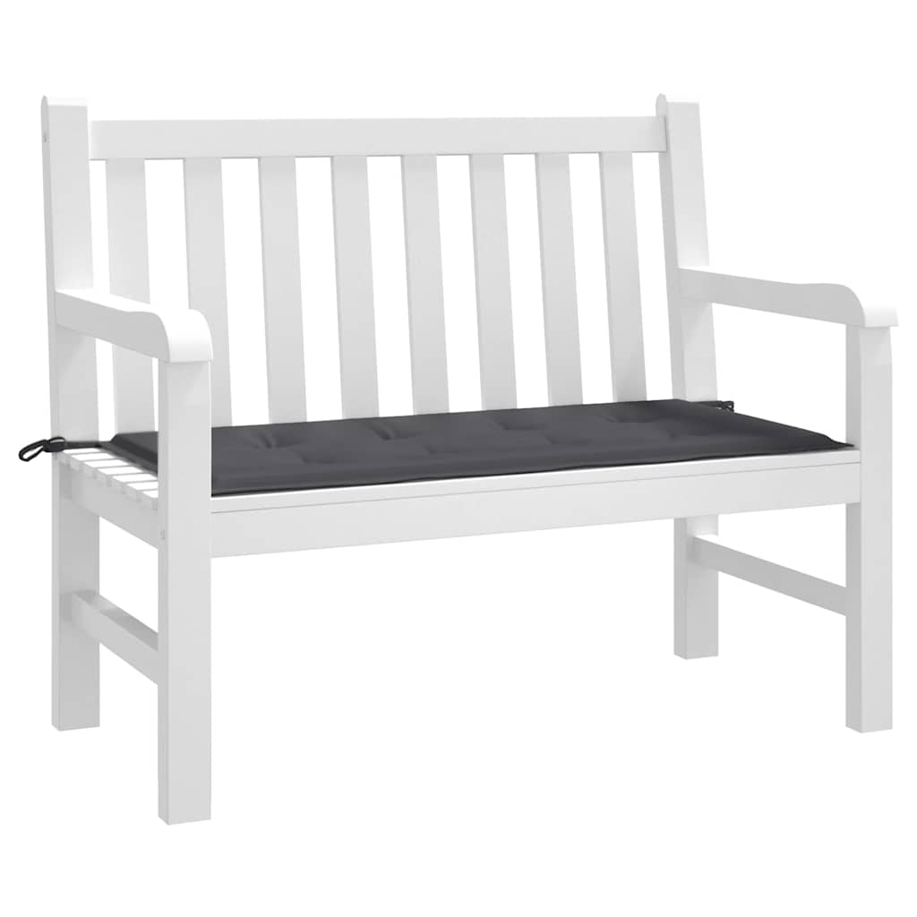 hynde til havebænk 120x50x3 cm oxfordstof antracitgrå