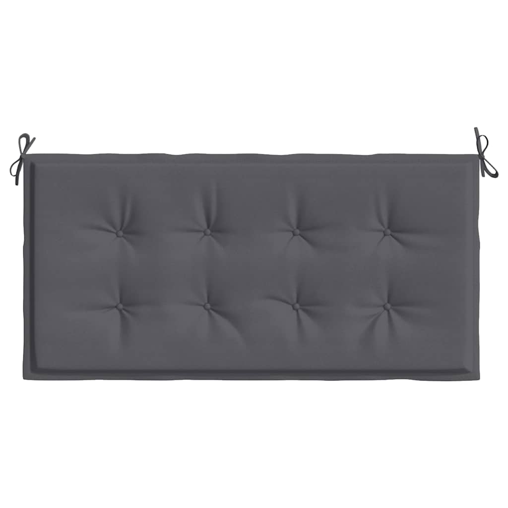 hynde til havebænk 120x50x3 cm oxfordstof antracitgrå