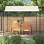 pavillon i stof cremehvid