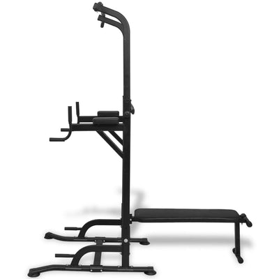 styrketårn med bænk til sit-ups