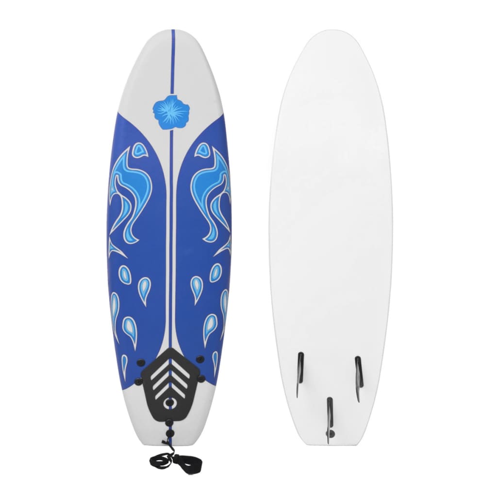 surfbræt blå 170 cm billede