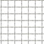 rillet trådnetspanel rustfrit stål 100 x 85 cm 11 x 11 x 2 mm