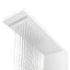 bruserpanelsystem aluminium mat hvid