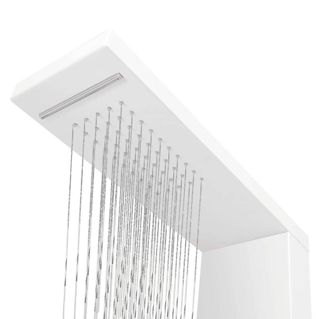 bruserpanelsystem aluminium mat hvid