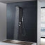 bruserpanelsystem aluminium mat sort