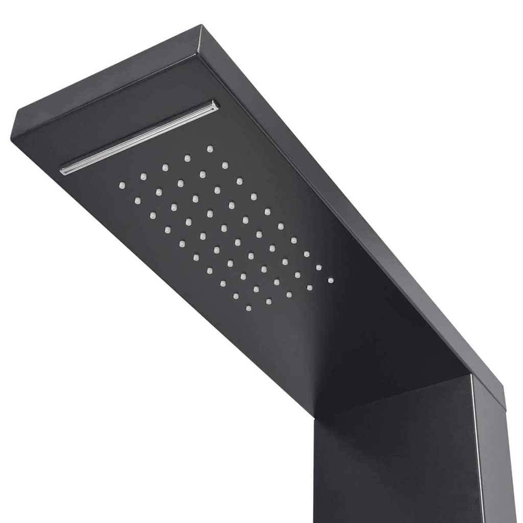 bruserpanelsystem aluminium mat sort