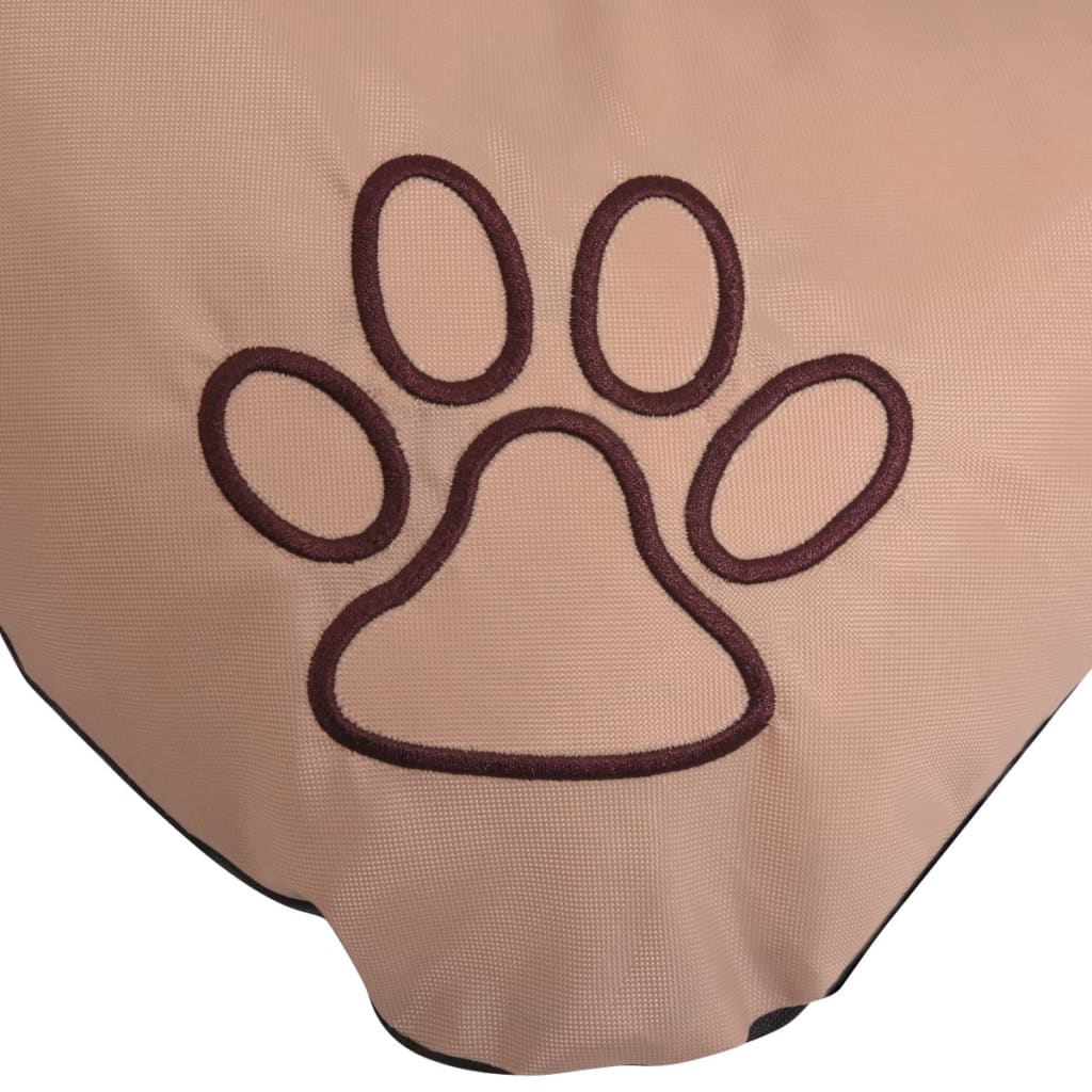 hundemadras str. XL beige