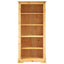 reol fem hylder Corona-serien mexicansk fyrretræ 80x40x170 cm