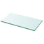 hylde glaspanel klar 30x12 cm